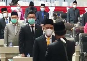 Empat Anggota PAW DPRD Lampung Dilantik