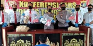 Polres Tanggamus Bekuk Tersangka Pembunuhan di Pekon Tanjung Heran