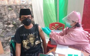 Pengurus NU Bandarlampung Jalani Vaksinasi Covid-19 Dosis Pertama