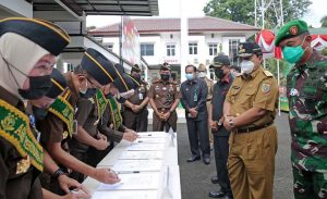 Gubernur Arinal Hadiri Deklarasi Pencanangan Zona Integritas di Kejati Lampung