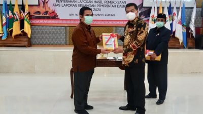 Lampung Tengah Terima Raih Opini WTP dari BPK Perwakilan Lampung
