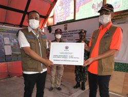 Pastikan Tak Ada Transmisi dan Lonjakan Covid-19, Kepala BNPB Tinjau Pelabuhan Bakauheni