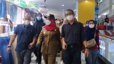 Walikota Bandarlampung Sidak di Pasar Modern