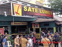 Lagi, Pemkot Bandarlampung Menyegel Tiga Rumah Makan dan Satu Kafe