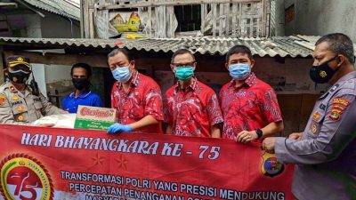PSMTI Lampung Bagikan 50 Paket Sembako