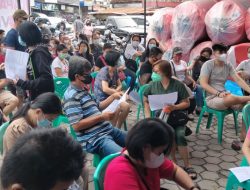 Biddokes Polda Lampung Gelar Vaksinasi Covid-19 di Bandarlampung