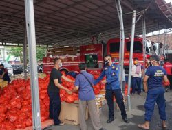 Pemkot Bandarlampung Bagikan Paket Sembako untuk Warga  yang sedang Isoman