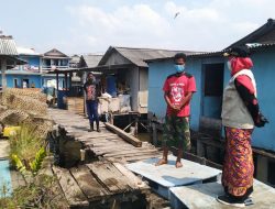 Tiga Rumah Diterjang Ombak, Walikota Bandarlampung Beri Santunan