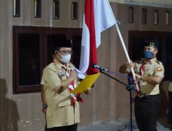 Wabup Lamteng Hadiri Apel Besar Hari Pramuka ke-60