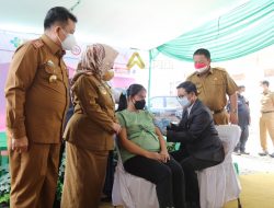 Gubenur Lampung Buka Pencanangan Vaksinasi Covid-19 untuk Ibu Hamil
