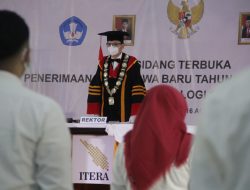 Itera Kukuhkan 4.674 Mahasiswa Baru Secara Daring