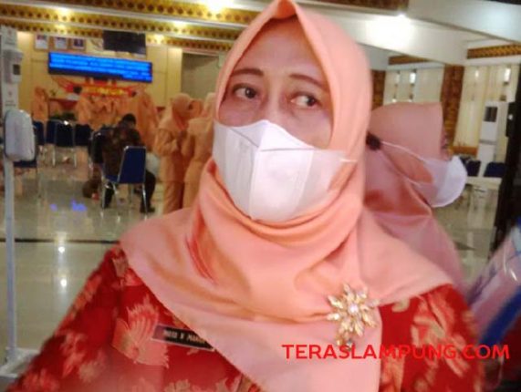 Pelaksana Tugas Kepala Dinas Kesehatan Lampung Utara, Maya Natalia Manan. Foto: Teraslampung.com