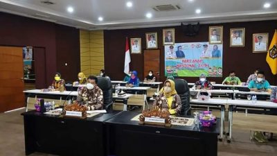 Bupati Musa Ahmad Ikut Zoom Meeting Hari Anak Nasional