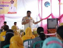 Bupati dan Wabup Lamteng Bertemu Para Guru dan Nakes di Seputih Banyak