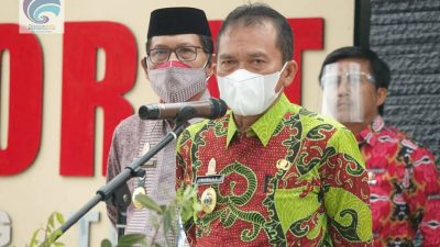 Sekdakab Lampung Tengah Lakukan Sidak Penerapan Prokes