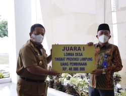 Ini Para Juara Lomba Desa – Kelurahan dan Lomba Teknologi Tepat Guna Provinsi Lampung 2021