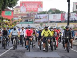 Gubernur Arinal Djunaidi dan Para Pejabat Pemprov Lampung Bersepeda Santai