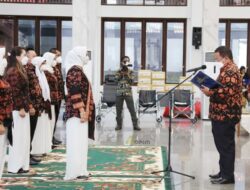 Riana Sari Dikukuhkan Sebagai Ketua Umum Persatuan Komunitas Disabilitas Provinsi Lampung