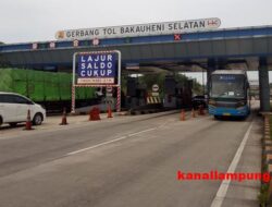 H-5 Idul Fitri, Jalan Tol Lampung Mulai Ramai Dilalui Pemudik