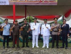 Bupati Musa Ahmad Jadi Inspektur Upacara Peringatan HUT ke-76 Lampung Tengah