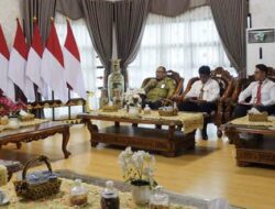 Bupati Lamteng Terima Kunjungan Kepala OJK Lampung