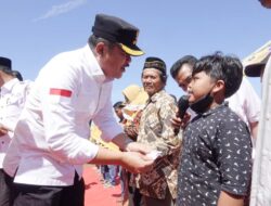 Musa Ahmad Hadiri Acara Bunga Kampung Kecamatan Bumi Nabung