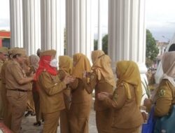 Halalbihalal Pemkot Bandarlampung, Ini Pesan Walikota Eva Dwiana