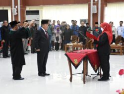 Iwan Gunawan Dilantik Sebagai Sekda Kota Bandarlampung