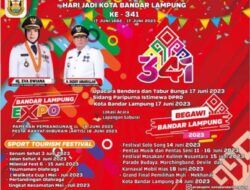 Masyarakat Diajak Sukseskan HUT ke-341 Kota Bandarlampung