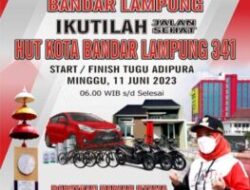 HUT ke-341, Pemkot Bandarlampung akan Gelar Jalan Sehat dengan Hadiah Utama Rumah dan Mobil