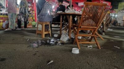 Sampah Berserakan di Arena Begawi dan Bandarlampung Expo 2023