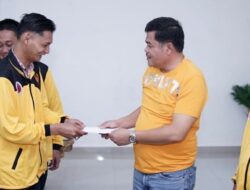 Bupati Musa Ahmad Terima Kunjungan Atlet Hapkindo