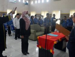 Sekdakab Lampung Tengah Lantik Direktur RSUD Demang Sepulau Raya