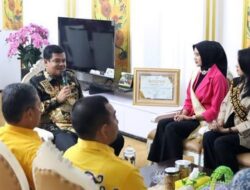 Bupati Lamteng Terima Kunjungan Putri Otonomi dan Muli-Mekhanai