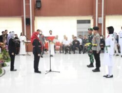 Walikota Eva Dwiana Kukuhkan 37 Anggota Paskibraka Kota Bandarlampung