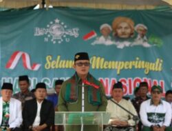 Wabup Lamteng Jadi Inspektur Upacara HSN 2023 di Lapangan Nawakarya Sendangagung