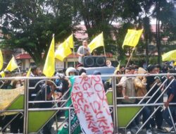 Aktivis PMII Tuntut Pemkot Bandarlampung Tutup BTS di Kecamatan Sukabumi