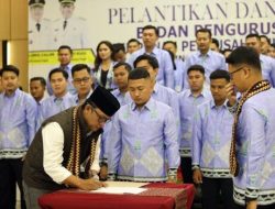 Wabup Lampung Tengah Hadiri Pelantikan Pengurus HIPMI