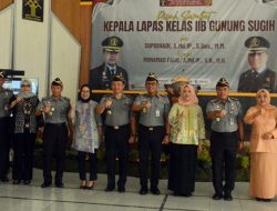 Wabup Lamteng Hadiri Pisah Sambut Kalapas Gunung Sugih