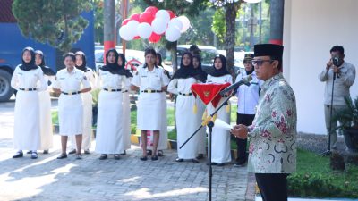 Bupati Lampung Tengah Berikan Apresiasi Kepada Calon Paskibraka Lampung Tengah