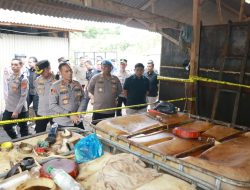 Tiga Gudang Solar Ilegal di Pesawaran Digerebek, Polisi Amankan 203 Ribu Liter BBM