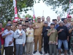 Jembatan Joharan Diresmikan, Akses Warga Putra Rumbia Kini Lebih Lancar